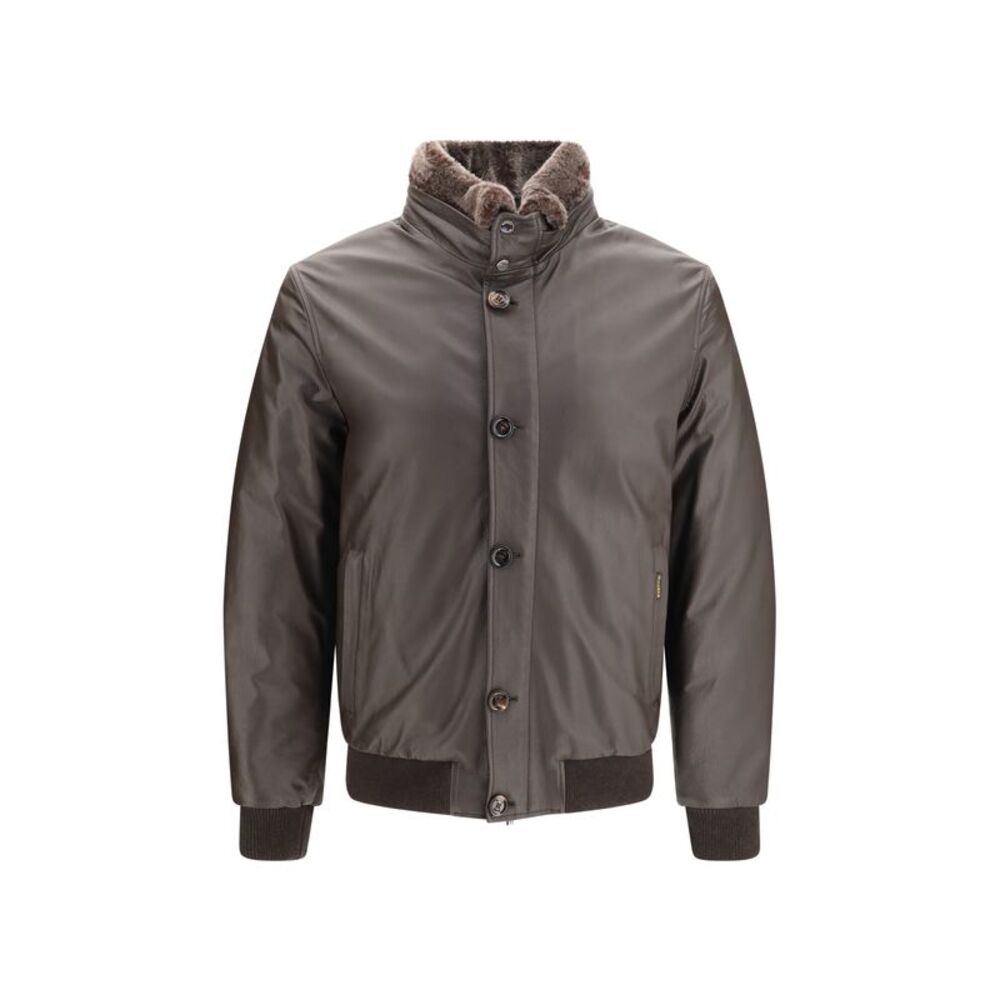 Moorer Men Cleros P1 Shearling Down Jacket